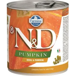 Farmina N&D dog PUMPKIN & quail konzerva 285 g