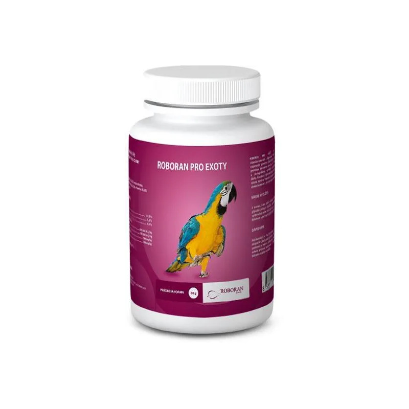 Roboran EX pro exotické ptactvo plv. 100 g