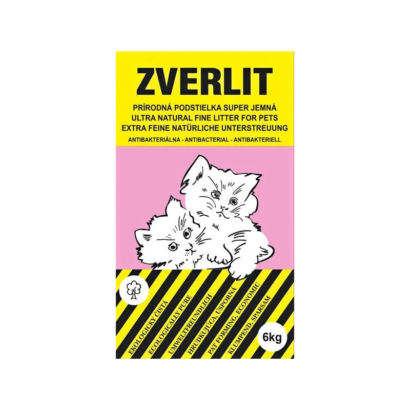 Zverlit růžový superjemný bez vůně 6 kg