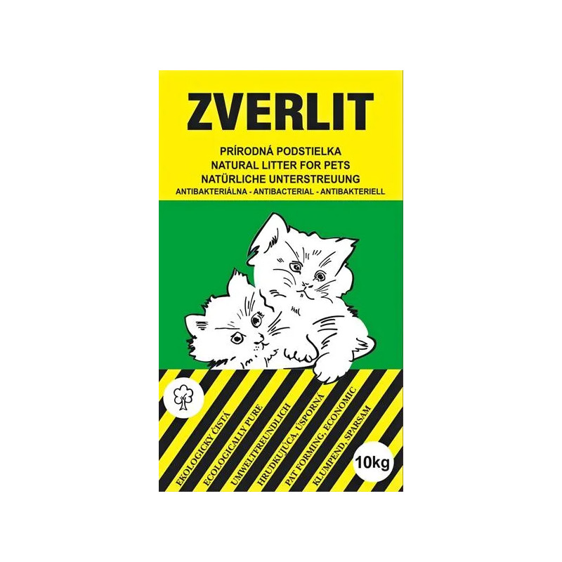 Zverlit zelený pro kočky 10 kg