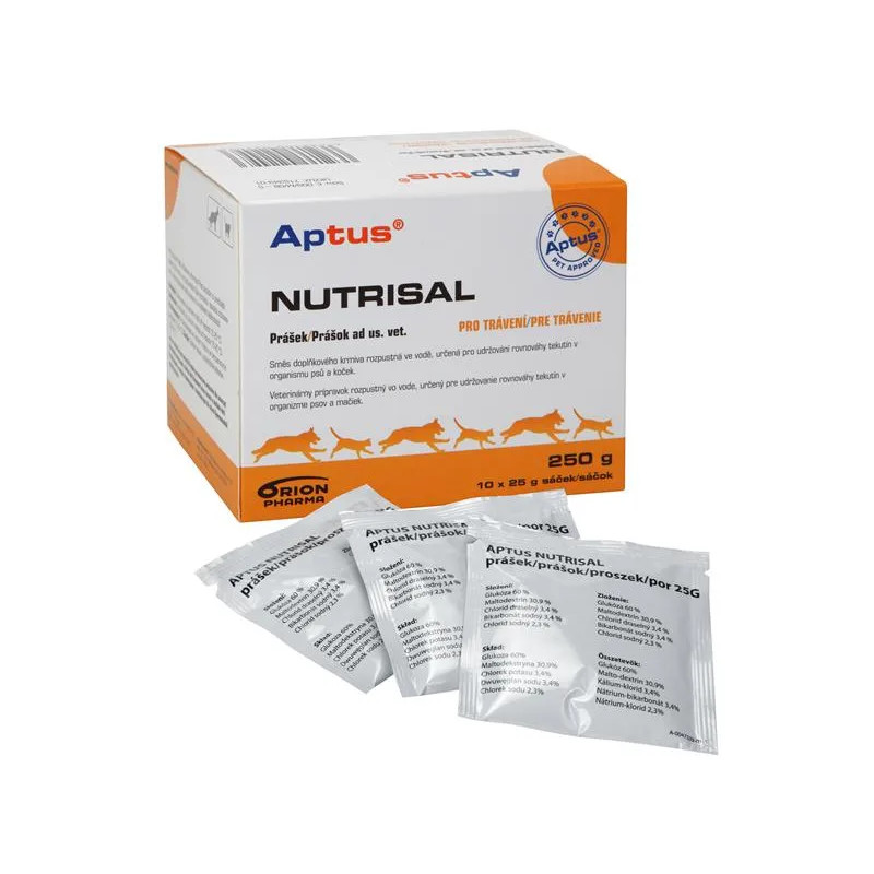 Aptus NUTRISAL vet prášek 10 x 25 g