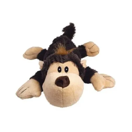 Hračka Kong Dog Cozie Naturals Ovečka-Opice-Sob s pískátkem, polyester, M