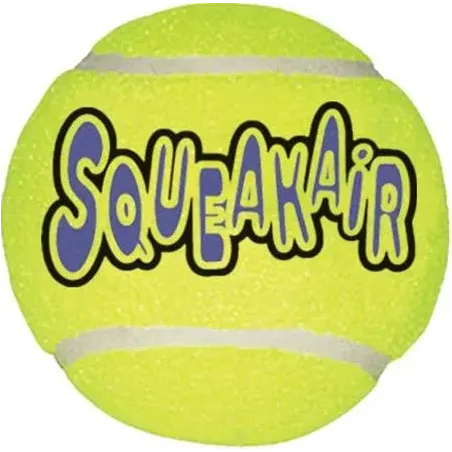 Hračka Kong Dog SqueakAir Míček s pískátkem tenis, guma vulkanizovaná, L