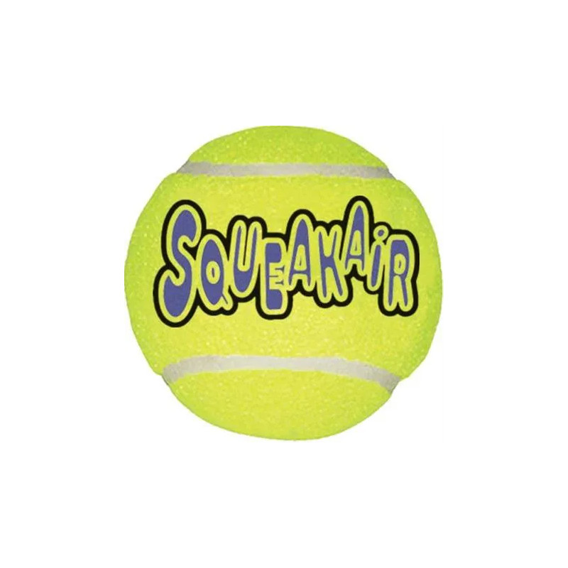 Hračka Kong Dog SqueakAir Míček s pískátkem tenis, guma vulkanizovaná, L