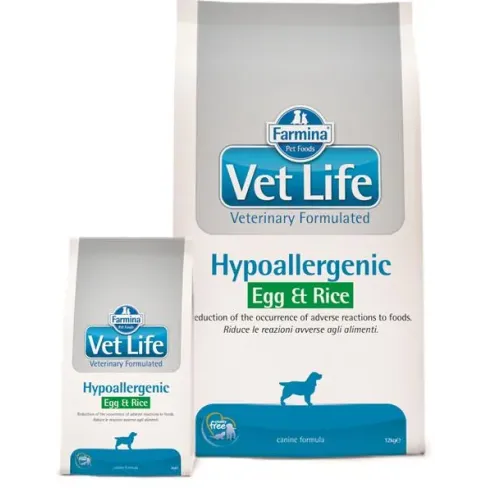 Farmina Vet Life pes hypoalergenní, vejce & rýže 2 kg