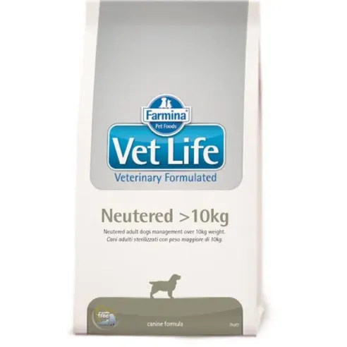 Farmina Vet Life pes kastrovaný 10 kg, 2 kg