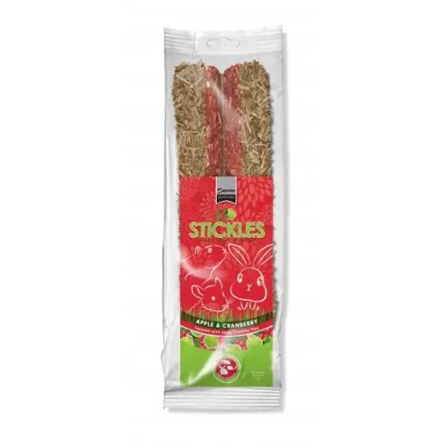 Pamlsek SUPREME hlodavci Stickle Apple & Cranberry ZB 100g