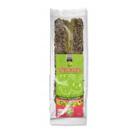 Pamlsek SUPREME hlodavci Stickle Timothy Hay & Herbs ZB 100g