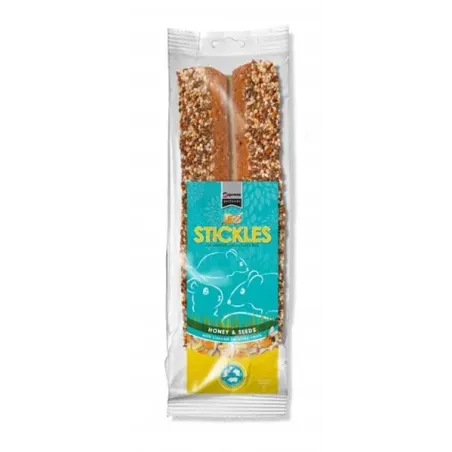 Pamlsek SUPREME hlodavce Stickle Seeds & Honey ZB 100g