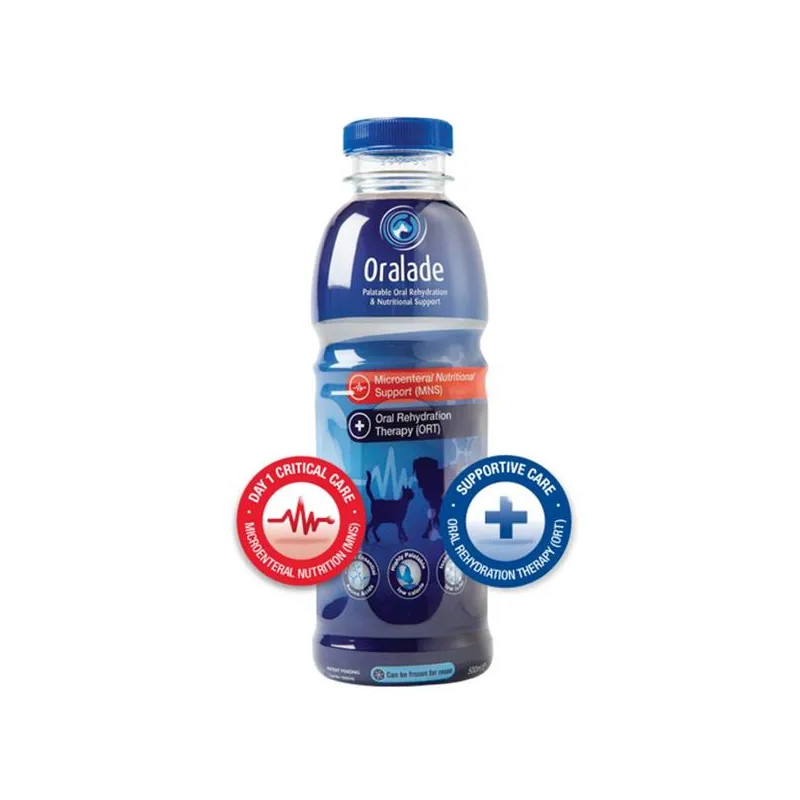Oralade GI rehydratační roztok pro psy a kočky 500 ml