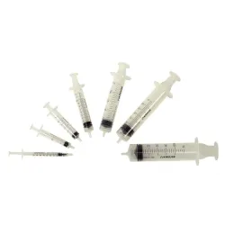 Injekční stříkačka KRUUSE 3dílná jednorázová 10 ml 100 ks