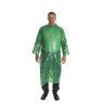 Plášť igelitový KRUTEX jednorázový, délka 130 cm, zelený
