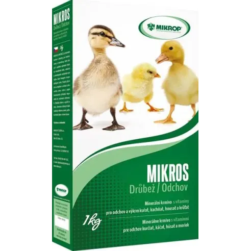 MIKROS Odchov drůbeže 1 kg