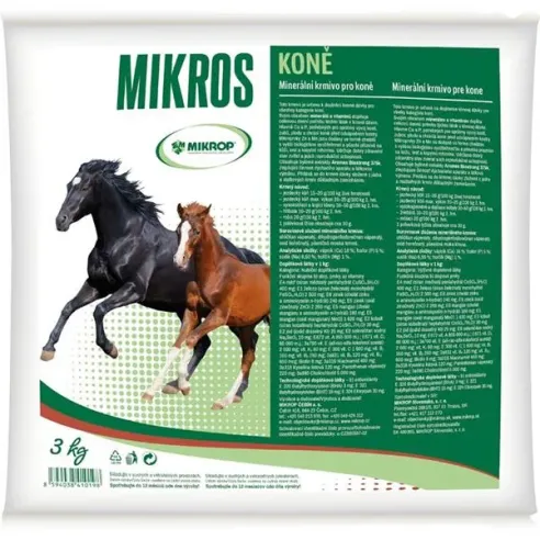 MIKROS Horse VDK pro koně 3 kg