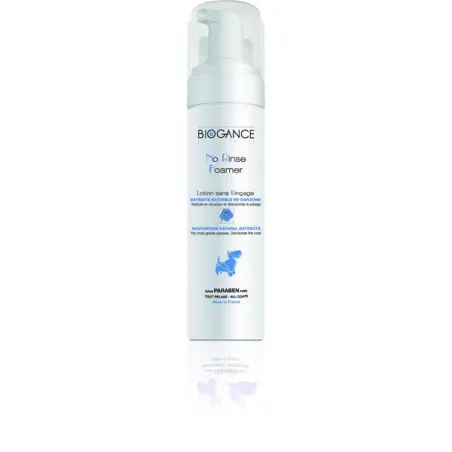 Šampon BIOGANCE bezoplachový No rinse foamer Dog (pěna) 200 ml