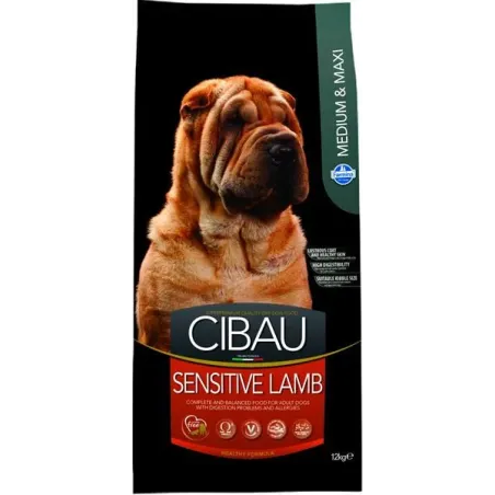 Farmina MO SP CIBAU pes dospělý střední & maxi, citlivý jehně 12 kg