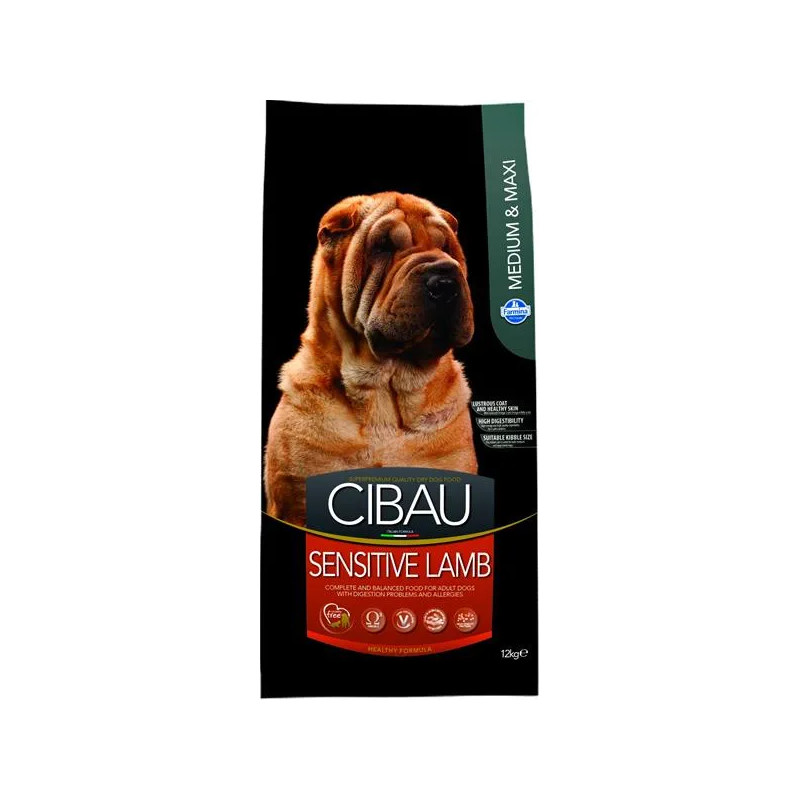Farmina MO SP CIBAU pes dospělý střední & maxi, citlivý jehně 12 kg