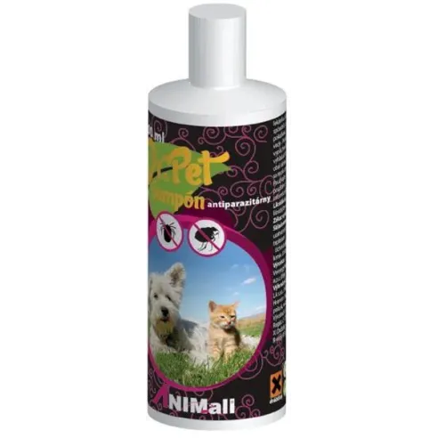 Dr.Pet antiparazitární šampon pro psy a kočky 200 ml (šampon odpuzující klíšťata a blechy pro psy a kočky)