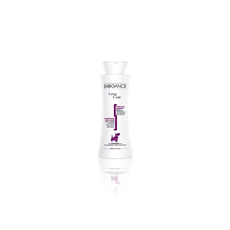 Šampon BIOGANCE Long Coat 250 ml (dlouhosrstá plemena)