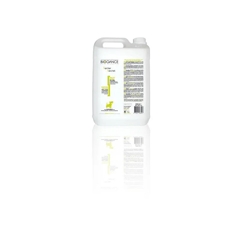 Šampon BIOGANCE Terrier Secret (Wire Coat) 5 l (pro teriéry)