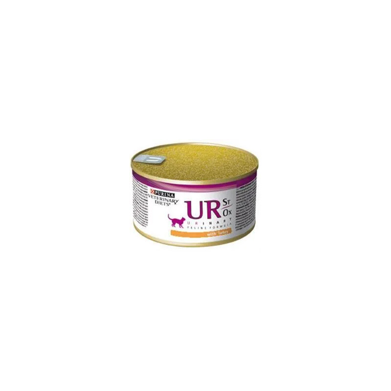Purina VD Feline - UR St/Ox Urinary Turkey KONZERVA  0,195 kg