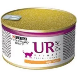 Purina VD Feline - UR St/Ox Urinary Turkey KONZERVA  0,195 kg 2