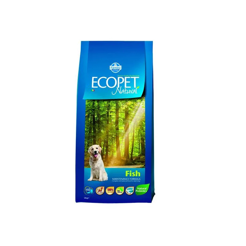 Farmina MO P ECOPET pes dospělý střední, ryba 12 + 2 kg