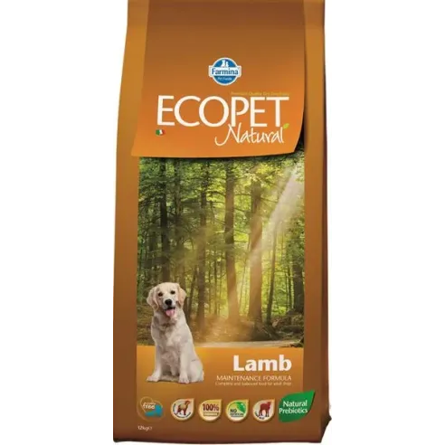 Farmina MO P ECOPET pes dospělý střední, jehně 12 + 2 kg