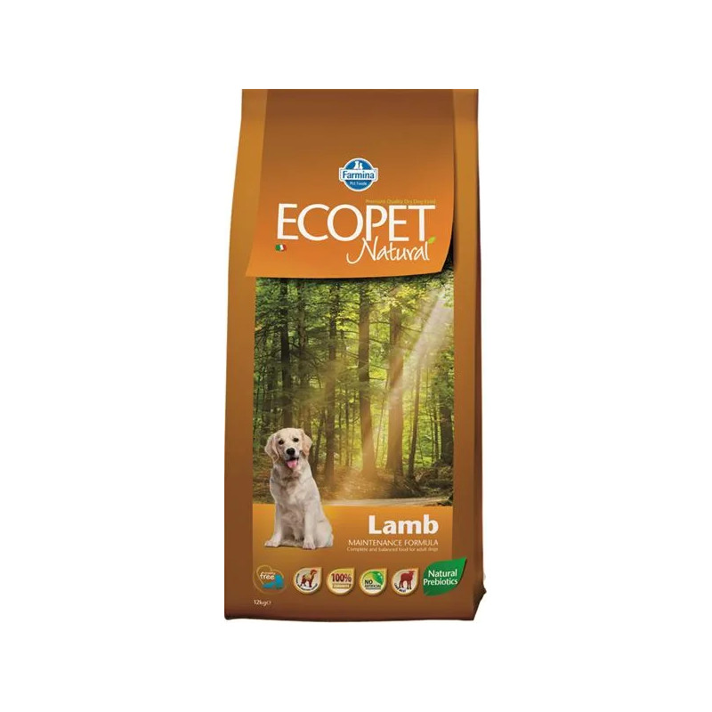 Farmina MO P ECOPET pes dospělý střední, jehně 12 + 2 kg