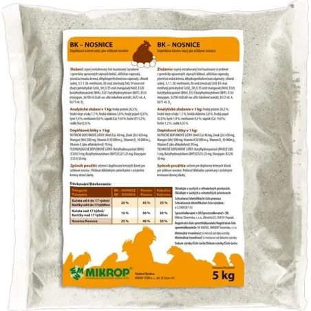 MIKROS Proteinový koncentrát Nosnice s grittem 5 kg