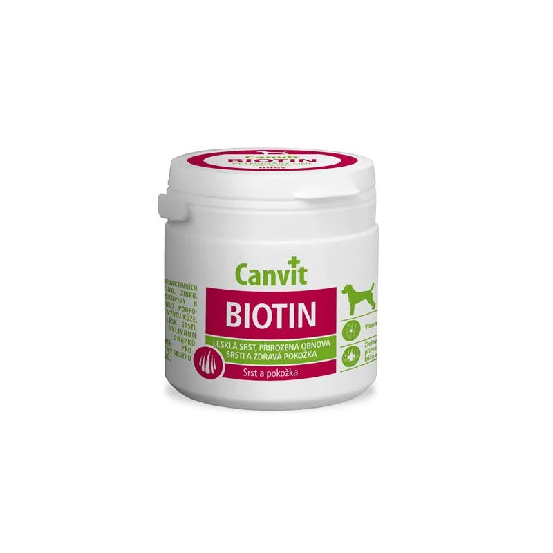 Canvit Biotin pro psy 230 tbl. 230 g