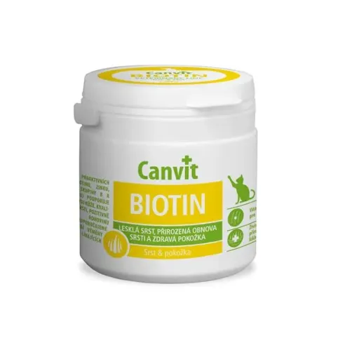 Canvit Biotin pro kočky 100 tbl. 100 g