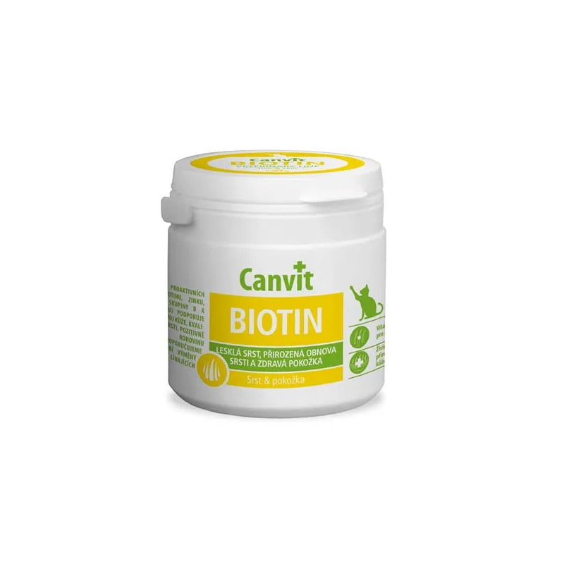 Canvit Biotin pro kočky 100 tbl. 100 g