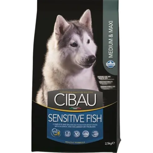 Farmina MO SP CIBAU pes dospělý střední & maxi, citlivé ryby 2,5 kg