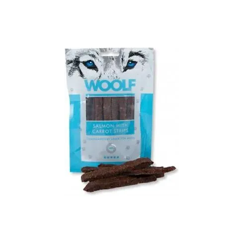 Woolf salmon with carrot strips 100 g