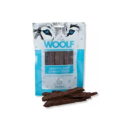 Woolf salmon with carrot strips 100 g