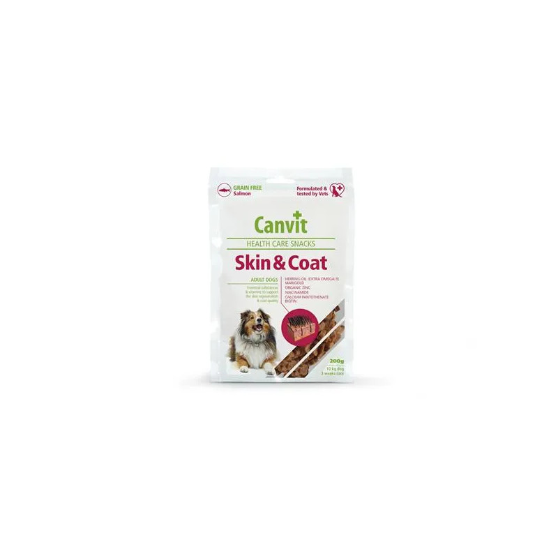 Pamlsek Canvit Health Care dog Skin & Coat Snack 200 g
