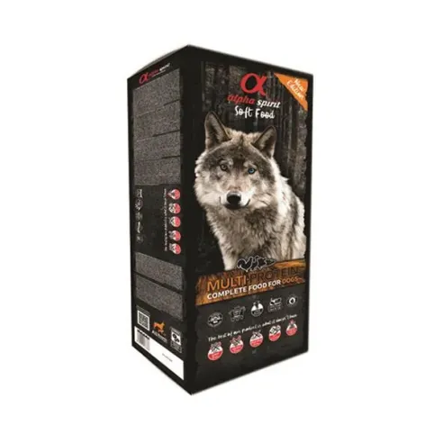 Alphaspirit Complete dog Soft Food - Multiprotein 200 g - 4 druhy masa