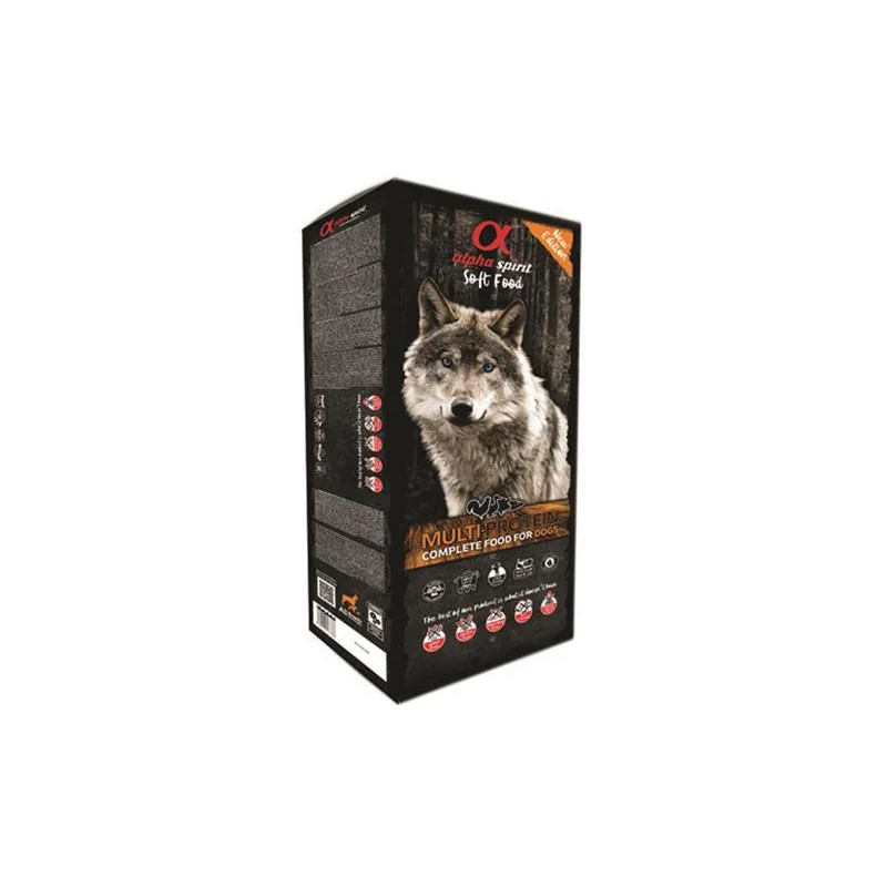 Alphaspirit Complete dog Soft Food - Multiprotein 200 g - 4 druhy masa
