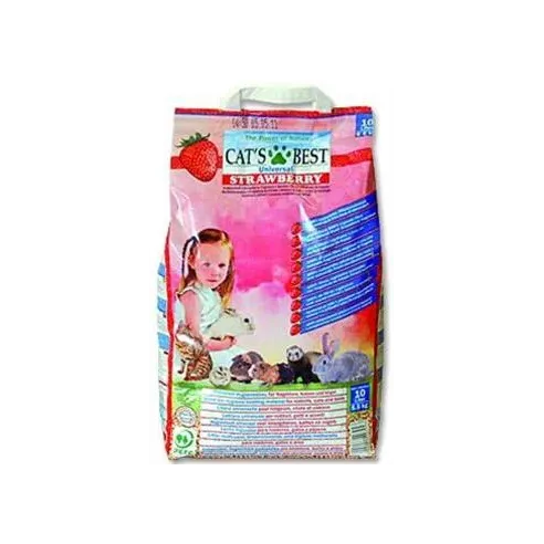 Podestýlka CATS BEST Universal Strawberry 5,5 kg (10 L)