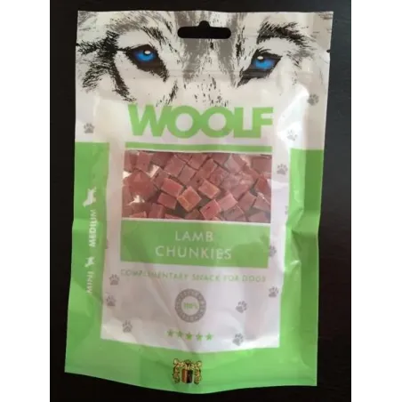 Pamlsek Woolf Dog Lamb Chunkies 100 g