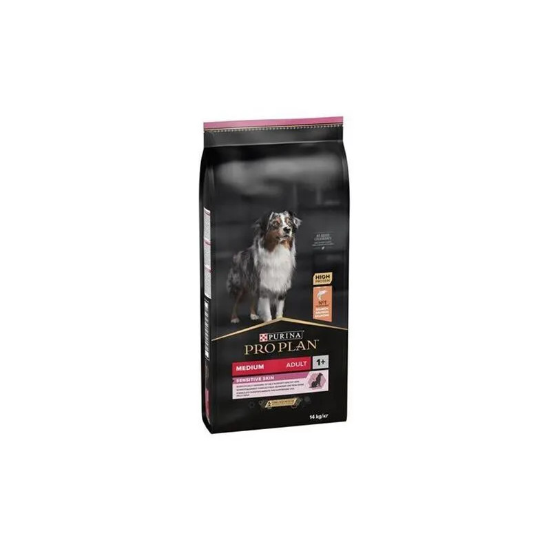ProPlan MO Dog Adult Medium Sensitive Skin losos 14 kg