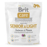 BRIT Care dog Grain free Senior & Light Losos & Brambor 1 kg