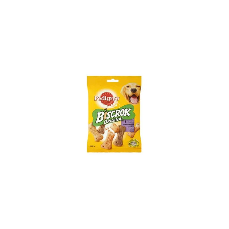 Pamlsek Mars PEDIGREE dog Biscrok s hovězím & kuřecím masem a jehněčí příchutí 200 g