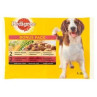 Mars PEDIGREE kapsička dog ADULT Multipack kuře&zelenina a hovězí&zelenina ve šťávě 4 x 100 g