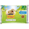Nestlé Friskies dog Junior s kuřetem a mrkví v šťávě kapsička 4x100 g
