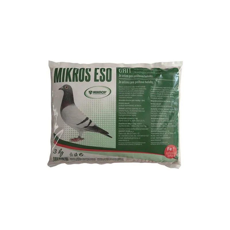 MIKROS ESO grit se železem 3 kg