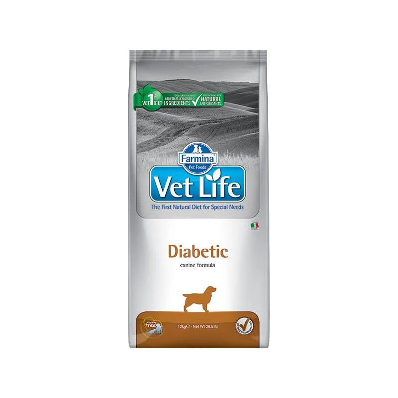 Farmina Vet Life pes diabetik 12 kg