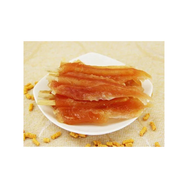 Pamlsek Salač Plátek kuřecí s vápníkovou tyčinkou 12 cm 400 g