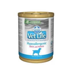 Farmina Vet Life dog hypoallergenic duck & potato konzerva 300 g